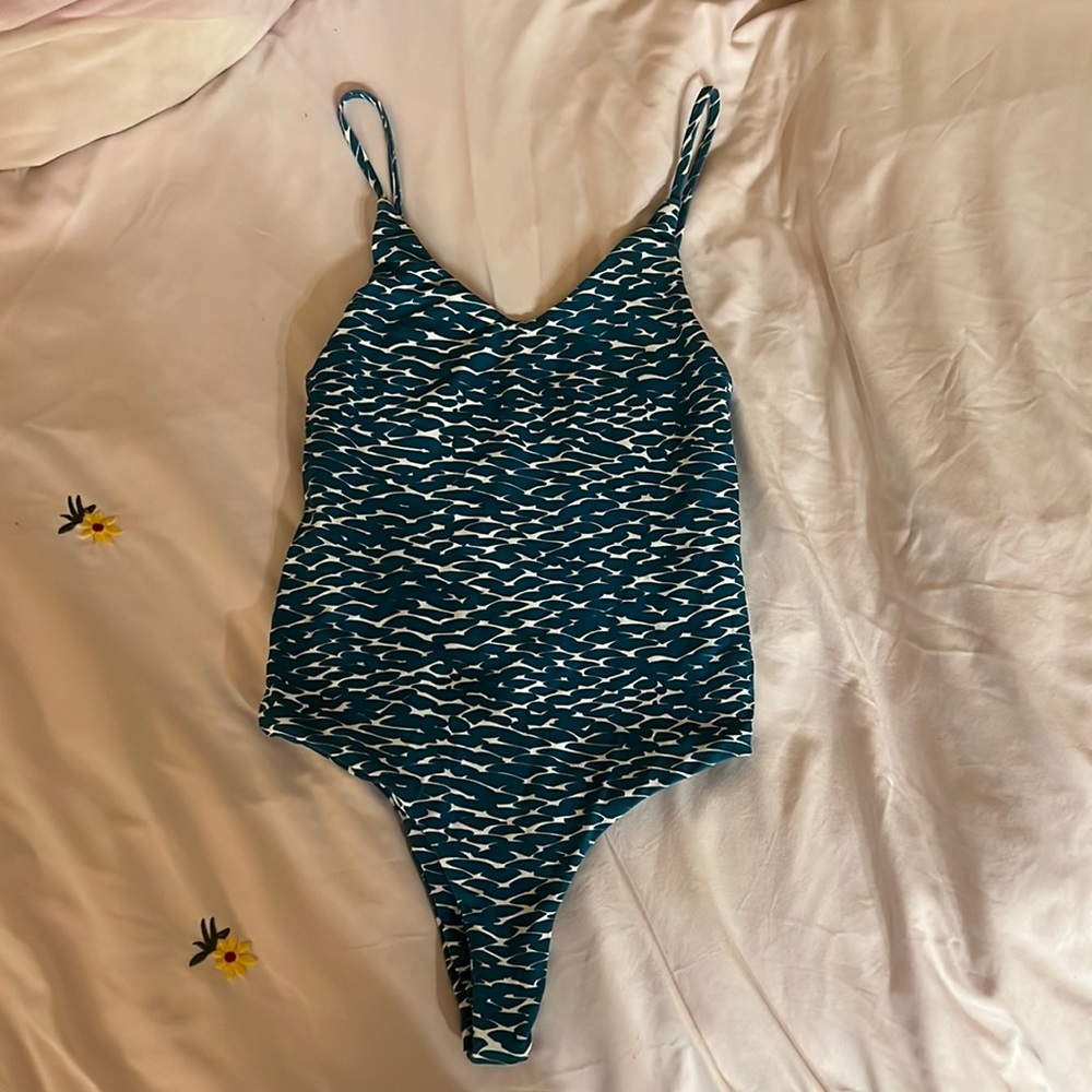 Hawaiian Print Bodysuit